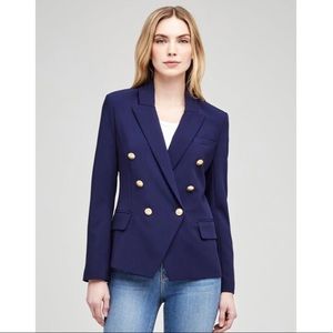 L’ Agence Kenzie Double-breasted Blazer